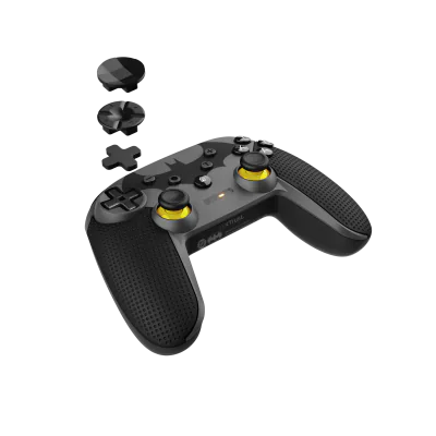 Controller wireless Trust GXT 542BM Muta, conectivitate bluetooth sau port USB-A pentru conexiune wireless, port USB-C pentru conexiune prin fir, negru