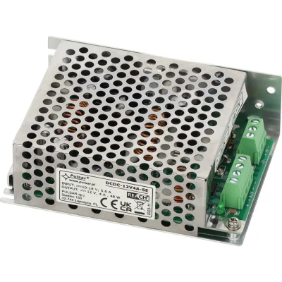 Convertor de tensiune DC/DC coborâtor și ridicător PULSAR DCDC-12V4A-SE, 12 V, 4 A