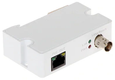 Convertor Ethernet prin coaxial (EoC) cu un port DAHUA LR1002-1ET-V3, emițător