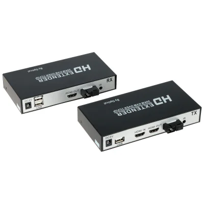 Convertor HDMI - fibră optică DELTA MULTIMEDIA HDMI-OFT-20KM, 20 km