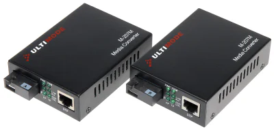 Convertor media monomod ULTIMODE M-207M, set TX + RX, SC/PC, 1 fibră