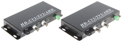 Convertor video pe fibră optică OVH-2D/SC, 2 x video + RS-485, set TX + RX, SC