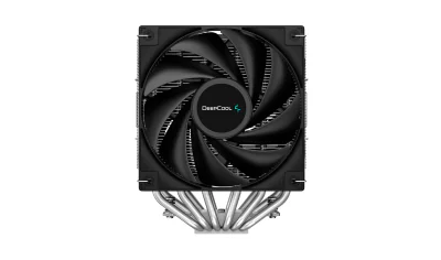 Cooler Deepcool "AG620", compatibil skt. Intel si AMD, racire cu aer, ventilator 120 mm x 2, 1850 rpm, inaltime cooler 157 mm, 6 heatpipe, "R-AG620-BKNNMN-G-1"