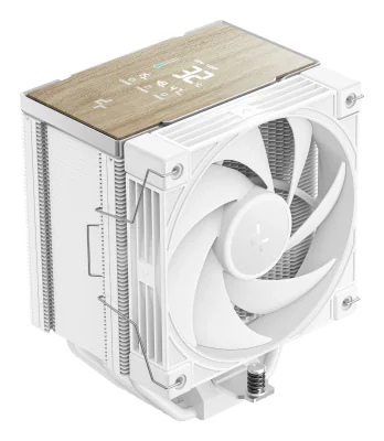 COOLER DeepCool "AK700 G2 DIGITAL WH" skt. Intel si AMD, racire cu aer, vent. 120mm, 2700 rpm, 7 heatpipes, inaltime 157mm, top cover digital, alb,"R-AK700-WHNDMN-GJD"