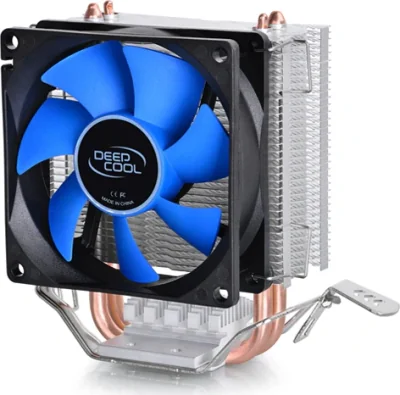 Cooler Deepcool "Iceedge Mini FS v2.0", compatibil skt. Intel si AMD, racire cu aer, ventilator 80 mm, 2200 rpm, inaltime cooler 129.5mm, 2 heatpipe, "DP-MCH2-IEMV2"