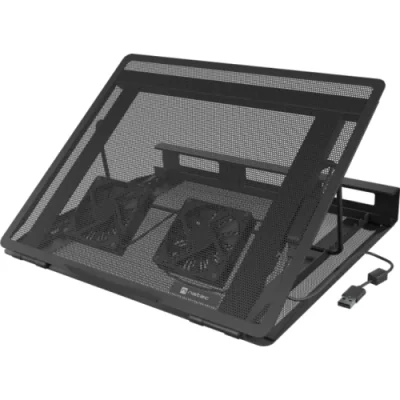 Cooler laptop NATEC TERN 2 PLUS, dimensiune maxima laptop 17.3 ", 2x 80 mm ventilatoare, viteza rotatie ventilatoare 1690 - 2164 RPM