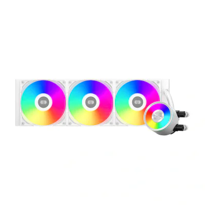 COOLER PCCooler "DA360 Pro ARGB", skt. Intel si AMD, racire cu lichid, 3 x 120mm, 500 - 2200 RPM, iluminare RGB adresabil, afisaj digital, negru "DA360 Pro ARGB BK"
