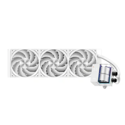 COOLER PCCooler "DS360", skt. Intel si AMD, racire cu lichid, 3 x 120mm, 500 - 2200 RPM, alb "DS360 WH"