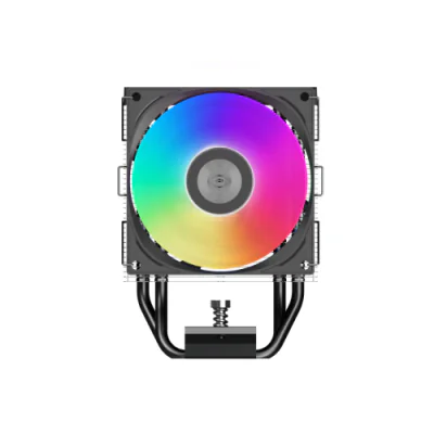 COOLER PCCooler "R400 ARGB" skt. universal, racire cu aer, vent. 92mm, 800 - 2200 RPM, 4 heatpipes, inaltime 133mm, iluminare RGB,"R400 ARGB BK"