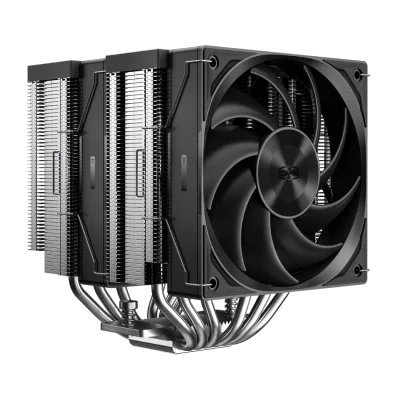 COOLER PCCOOLER, skt. universal, racire cu aer, vent. 120mm, 500 - 2200 RPM, LED nu, "RZ620 BK"