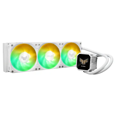 Cooler procesor ASUS TUF Gaming LC III 360 ARGB LCD White Edition