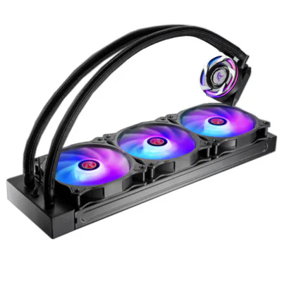 Cooler Raijintek "EOS 360 RBW", skt universal, racire cu lichid, ventilator 120 mm x 3, 1800 rpm, "0R10B00181"