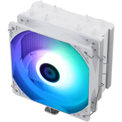 COOLER Thermalright "Assassin X 120 Refined SE White Argb", skt. Intel si AMD, racire cu aer, vent. 1 x 120mm (TL-C12CW-S), 1550 rpm, 4 heatpipes, inaltime 148mm, ARGB, alb, "Assassin X 120 Refined SE White Argb"