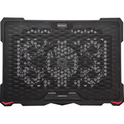 Cooling pad Serioux, SRXNCP035, Dimensiuni: 415*295*27mm , Compatibilitate maxima laptop: 17.3 inch, Numar ventilatoare: 5, Dimensiune ventilator: 1 x 120*120*15mm / 4 x 70*7*15mm, Nivel zgomot:, 20dBA, Tensiune alimentare: DC 5V, Viteza rotatie maxi