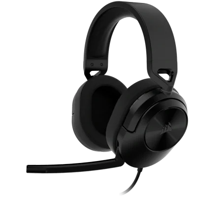Casti Gaming cu microfon Corsair HS55 Surround, Dolby Audio Over-head, 20Hz - 20 kHz