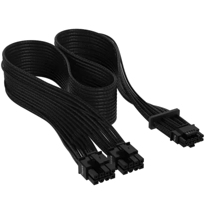 Corsair Cablu 12+4pin, PCIe Gen 5, 12VHPWR, 600W, Type 4, fire invelite individual, Negru "CP-8920331"