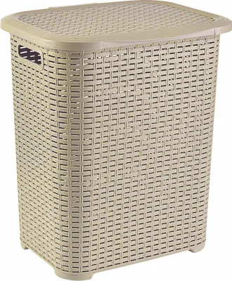 COS DE RUFE PLASTIC TIP RATTAN 45 L BEJ, 34,5x41x46 CM, HEINNER  CARE