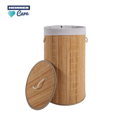 COS DE RUFE ROTUND DIN BAMBUS, 35x60 CM, 55 L