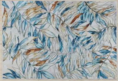 Covor Heinner cu print digital 3D 200x300 cm Leafs