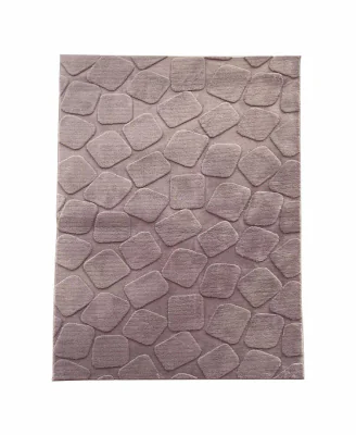 Covor, model in relief,Stone,160x230 Brown