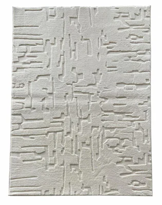 Covor, model in relief,Vista,120x160 Crem