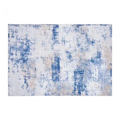 Covor printat, CARO 160x230 cm, lavabil cu spate antialunecare, inaltime fir 3mm