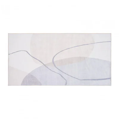 Covor printat, CONOR 70x140 cm, lavabil cu spate antialunecare, inaltime fir 3mm