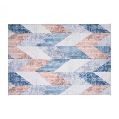 Covor printat, DEVON 200x300 cm, lavabil cu spate antialunecare, inaltime fir 3mm