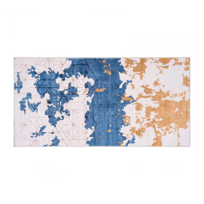 Covor printat, FARO 70x140 cm, lavabil cu spate antialunecare, inaltime fir 3mm