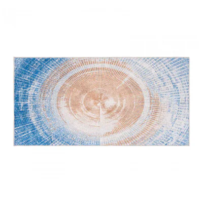 Covor printat, Harper 70x140 cm, lavabil cu spate antialunecare, inaltime fir 3mm