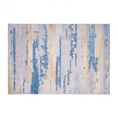 Covor printat, LUNA 160x230 cm, lavabil cu spate antialunecare, inaltime fir 3mm