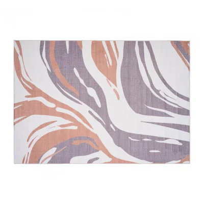 Covor printat, MARA 160x230 cm, lavabil cu spate antialunecare, inaltime fir 3mm