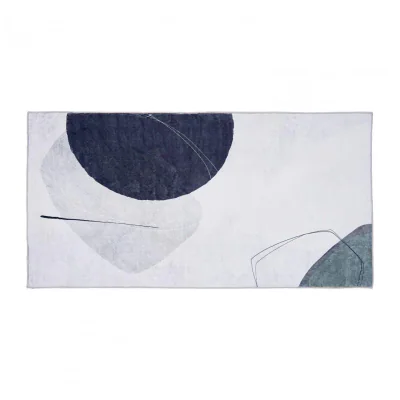Covor printat, PORTER 70x140 cm, lavabil cu spate antialunecare, inaltime fir 3mm