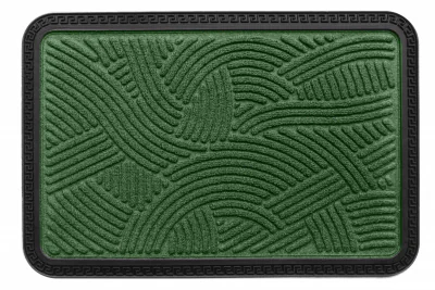 COVORAS INTRARE ANTIDERAPANT CU MARGINE CAUCIUCATA 40X60 CM, VERDE, HEINNER HOME