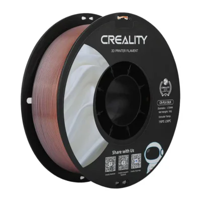 CREALITY PLA 3D Printer Filament, silk Rainbow, Printing temperature: 190-220, Filament diameter: 1.75mm, Tensile strength: 60MPa, Size of filament wheel: Diameter 200mm, height 66mm, hole diameter 56mm. Utilizare: pana la 6 luni de la deschiderea am