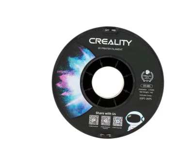 CREALITY CR-ABS 3D Printer Filament, white,temperatura printare: 220-260, Diametru Filament: 1.75mm, rezistenta la tractiune: 43MPa,diametru suport filament:  200mm, NON-Toxic, Utilizare: pana la 6 luni de la deschiderea ambalajului.