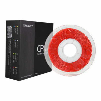 CREALITY CR PLA 3D Printer Filament, red, 1KG, Printing temperature: 190-220, Filament diameter: 1.75mm, Tensile strength: 60MPa, Size of filament wheel: Diameter 200mm, height 66mm, hole diameter 56mm. Utilizare: pana la 6 luni de la deschiderea amb