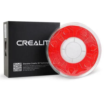 CREALITY CR-TPU 3D Printer Filament, RED, Glossy, 1kg, elastic,rezistent UV, Printing temperature: 210-240, Filament diameter: 1.75mm, Size of filament wheel: Diameter 200mm, height 66mm, hole diameter 56mm. Utilizare: pana la 6 luni de la deschidere