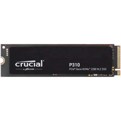 Crucial P310 2TB PCIe Gen4 2280 NVMe M.2 SSD with heatsink "CT2000P310SSD5"