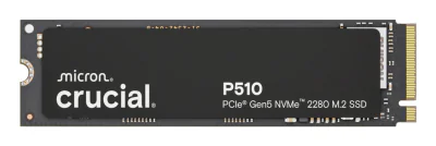 Crucial P510 2TB PCle Gen5 NVMe 2280 M.2 SSD "CT2000P510SSD8"