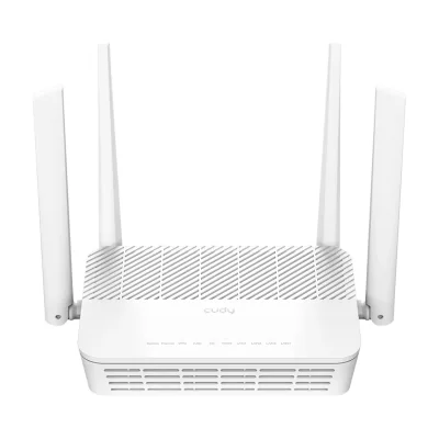 Cudy AX3000, Wi-Fi 6 (802.11ax), Dual-band (2.4 GHz / 5 GHz), Ethernet LAN, White, Desktop/pole router