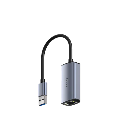 Cudy USB-A to 2.5 Gbps Ethernet Adapter,  10/100/1000/2500 Mbps Ethernet Port, 1× 2.5G RJ45 Port, 28.6 g (1.01 oz.)