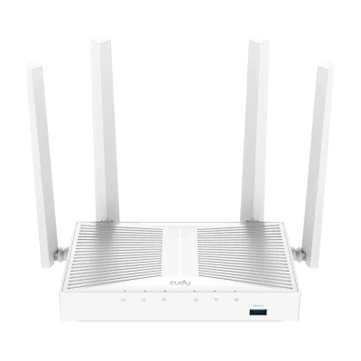 Cudy WR1300S, Wi-Fi 5 (802.11ac), Dual-band (2.4 GHz / 5 GHz), Ethernet LAN, White, Tabletop router