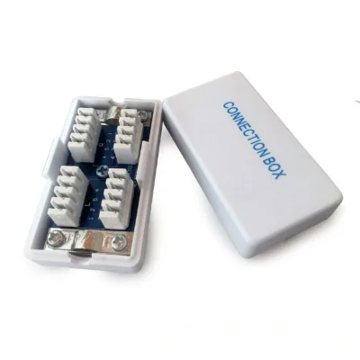 GEMBIRD NCA-LSAS6-01 RJ45/RJ45 in-line coupler cat.6 LSA Krone FTP shielded silver