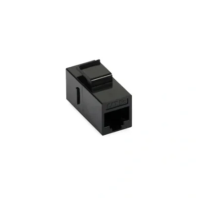 Cupla SPACER RJ45, Modulara, pentru patch panel, 100bug/punga, negru, "SPCP-RJ45-M"