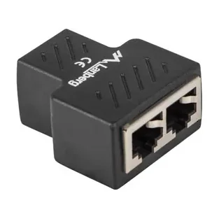 Cuplaj inline RJ45 Lanberg 2x RJ45, ecranat