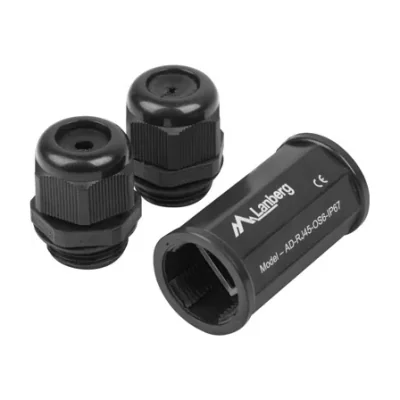 Cuplaj Inline RJ45 Lanberg Cat.6 FTP, Etanș IP67