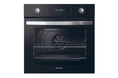 Cuptor Candy Multifunctional Display FIDC N605 L Idea, MF8fan assisted, A+, display, aquactiva, embossed cav., transparent glass, black, CHIMNEY