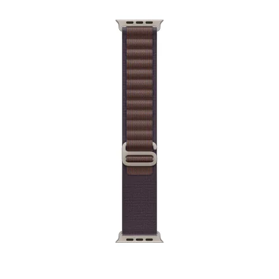 Curea Apple Alpine Loop pentru Apple Watch 44/45/46/49 mm, Indigo, M