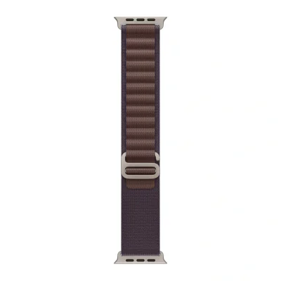 Curea Apple Alpine Loop pentru Apple Watch Ultra 49 mm, Indigo, M